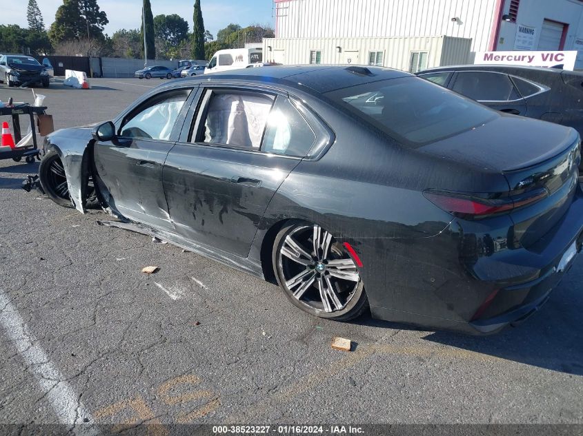 2023 BMW 760I XDRIVE WBA33EJ09PCM58805
