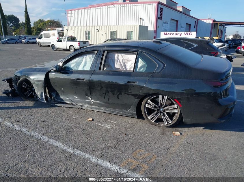 2023 BMW 760I XDRIVE WBA33EJ09PCM58805