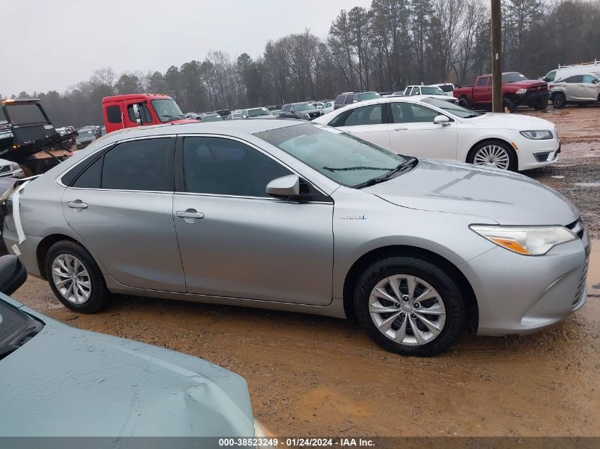 2016 TOYOTA CAMRY HYBRID LE - 4T1BD1FK4GU194560