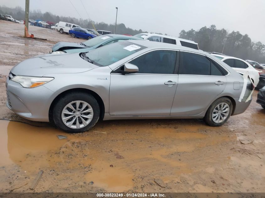 2016 TOYOTA CAMRY HYBRID LE - 4T1BD1FK4GU194560