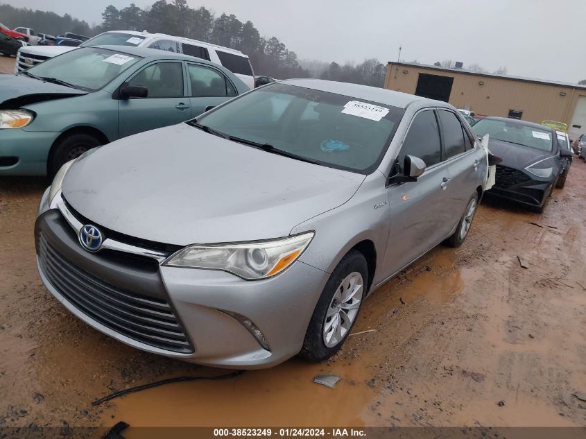 2016 TOYOTA CAMRY HYBRID LE - 4T1BD1FK4GU194560