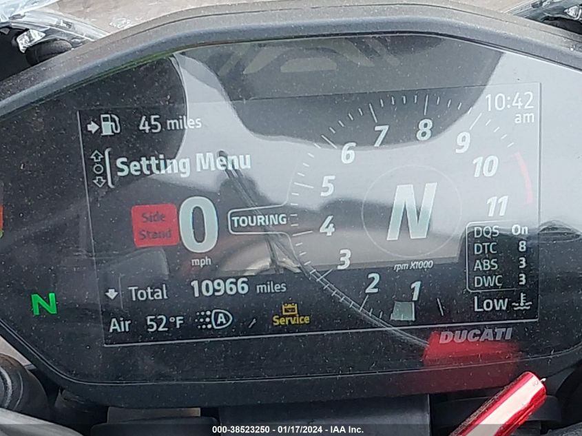 2021 DUCATI MONSTER - ZDMMAMDT2MB002616