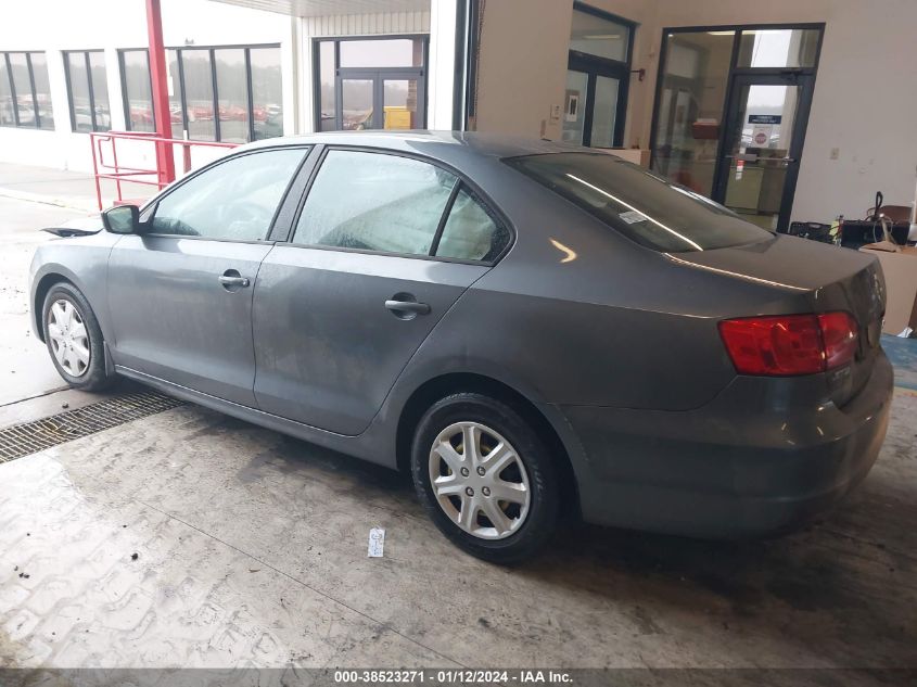 2013 VOLKSWAGEN JETTA 2.0L S - 3VW2K7AJ9DM271447