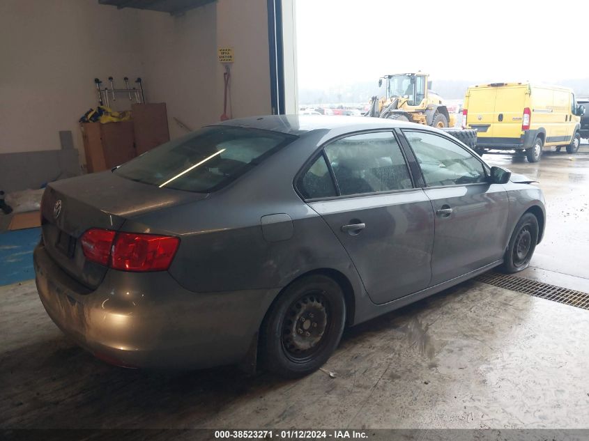 2013 VOLKSWAGEN JETTA 2.0L S - 3VW2K7AJ9DM271447