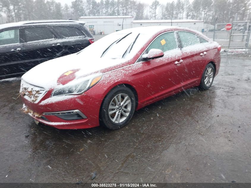 2015 HYUNDAI SONATA SE - 5NPE24AF8FH211551