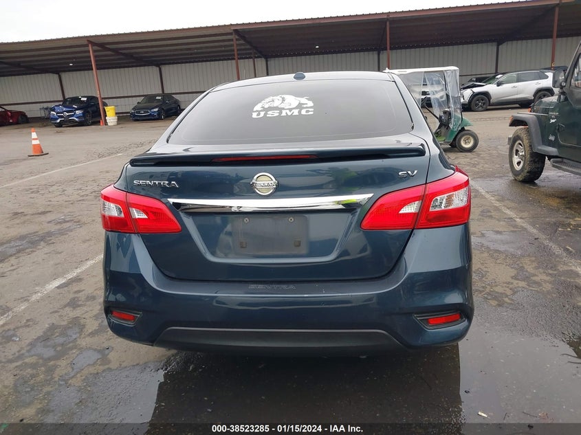 VIN 3N1AB7AP7HL641361 2017 NISSAN SENTRA SV