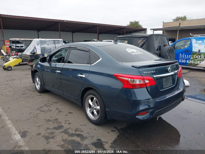 VIN 3N1AB7AP7HL641361 2017 NISSAN SENTRA SV