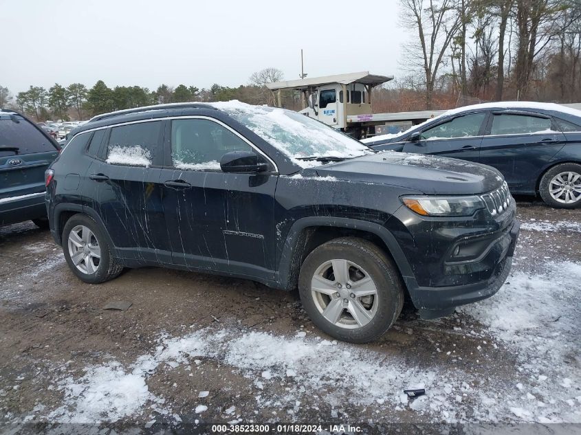 2022 JEEP COMPASS LATITUDE 4X4 - 3C4NJDBB6NT215790