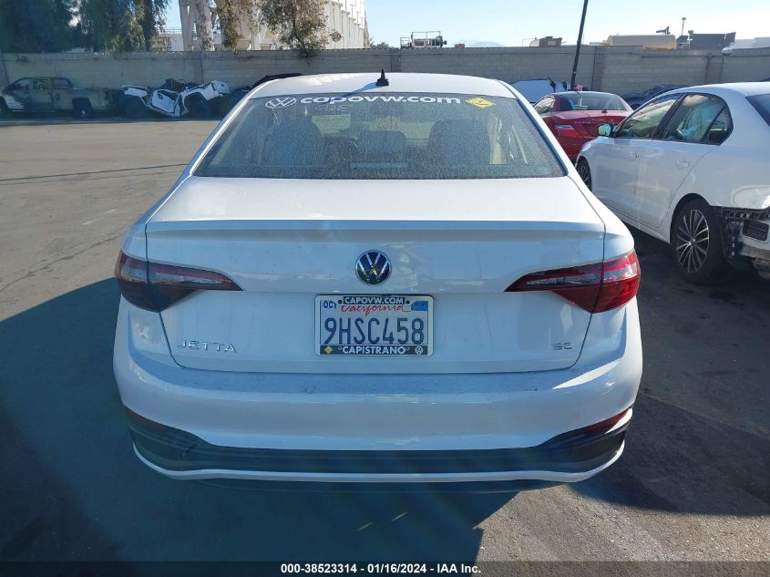 2023 VOLKSWAGEN JETTA SE - 3VW7M7BU9PM046779