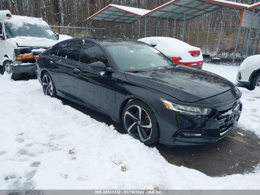 2018 HONDA ACCORD SPORT - 1HGCV1F38JA039311