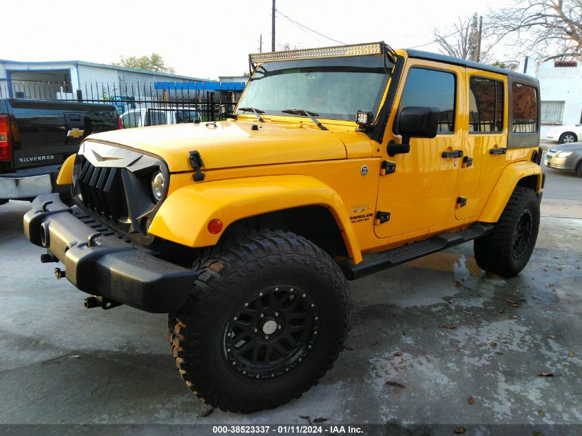 2015 JEEP WRANGLER UNLIMITED SAHARA - 1C4BJWEG1FL713141