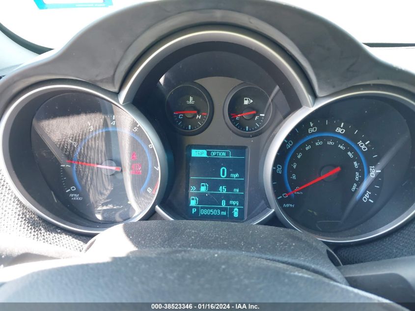 2015 CHEVROLET CRUZE LT - 1G1PC5SB2F7237793