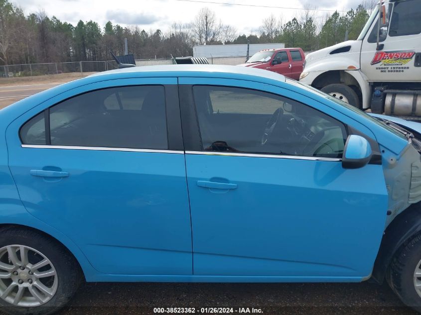 2014 CHEVROLET SONIC LT AUTO - 1G1JC5SH7E4180517