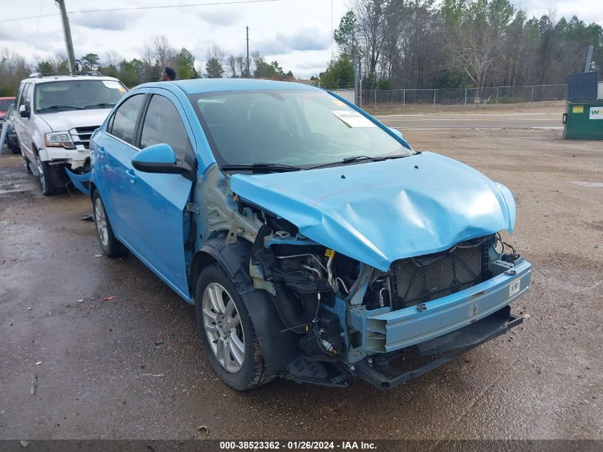 2014 CHEVROLET SONIC LT AUTO - 1G1JC5SH7E4180517