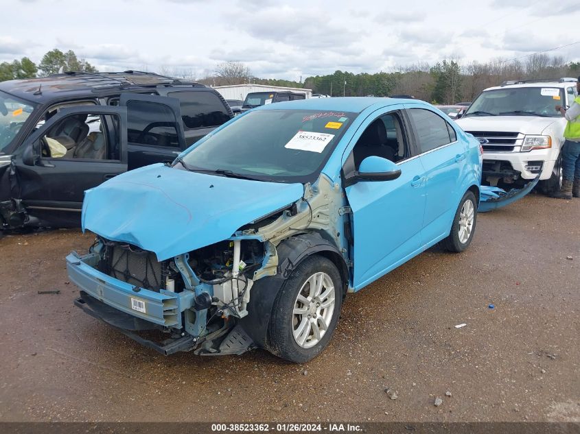 2014 CHEVROLET SONIC LT AUTO - 1G1JC5SH7E4180517