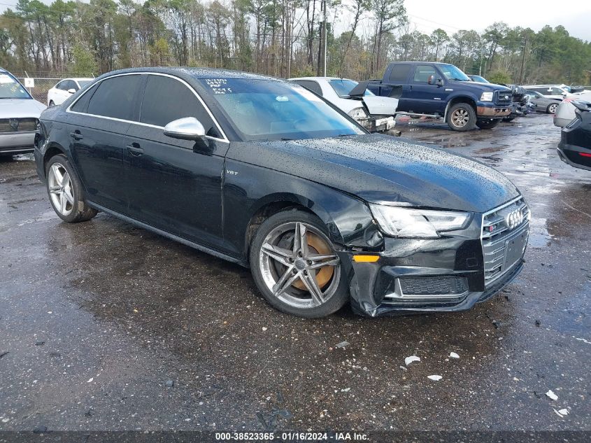2018 AUDI S4 PREMIUM PLUS - WAUB4AF47JA233539
