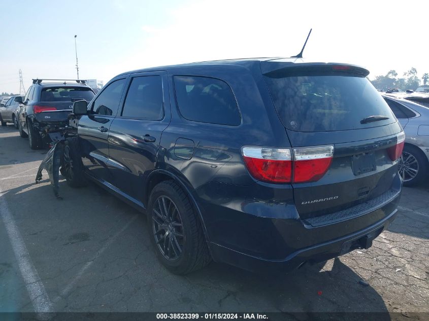 2013 DODGE DURANGO R/T - 1C4SDHCT9DC520686