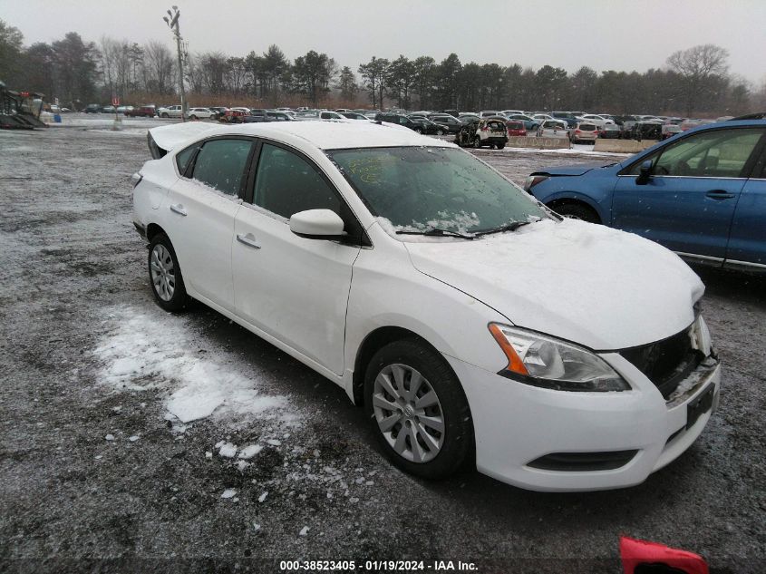 2015 NISSAN SENTRA S/SV/SR/SL - 3N1AB7AP2FY216825