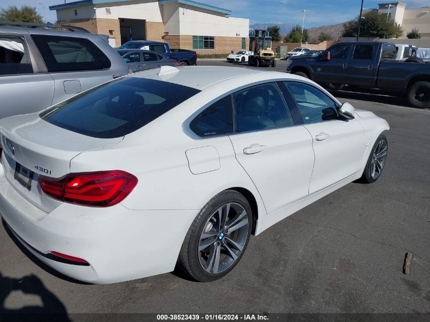 2020 BMW 430I GRAN COUPE - WBA4J1C08LBU67530