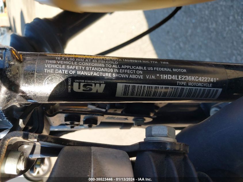 2019 HARLEY-DAVIDSON XL883 N - 1HD4LE236KC422741