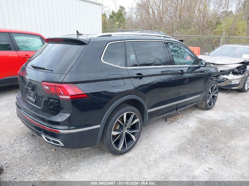 2022 VOLKSWAGEN TIGUAN SEL R-LINE - 3VV4B7AX0NM170798