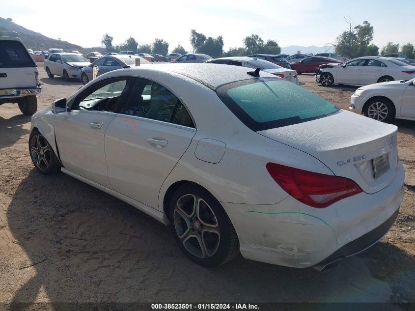 2014 MERCEDES-BENZ CLA 250 - WDDSJ4EB1EN069299