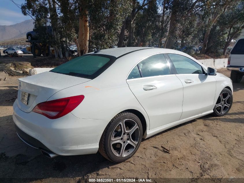 2014 MERCEDES-BENZ CLA 250 - WDDSJ4EB1EN069299