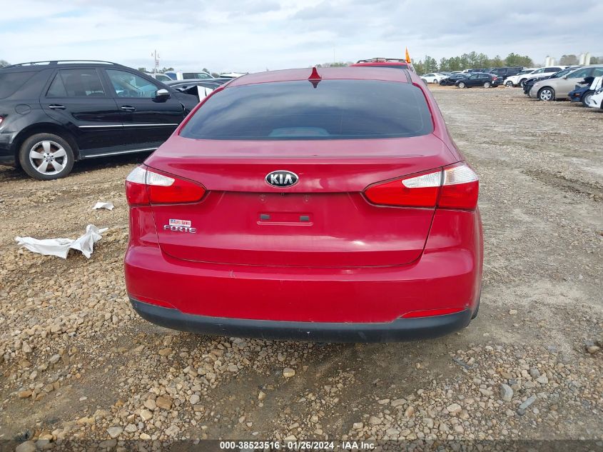 2016 KIA FORTE LX - KNAFX4A6XG5541552