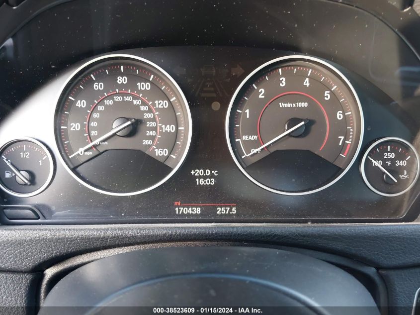 2014 BMW 328I GRAN TURISMO XDRIVE - WBA3X5C56ED242513