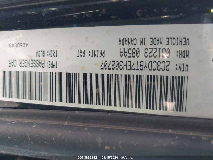 2014 DODGE CHALLENGER R/T - 2C3CDYBT7EH302707