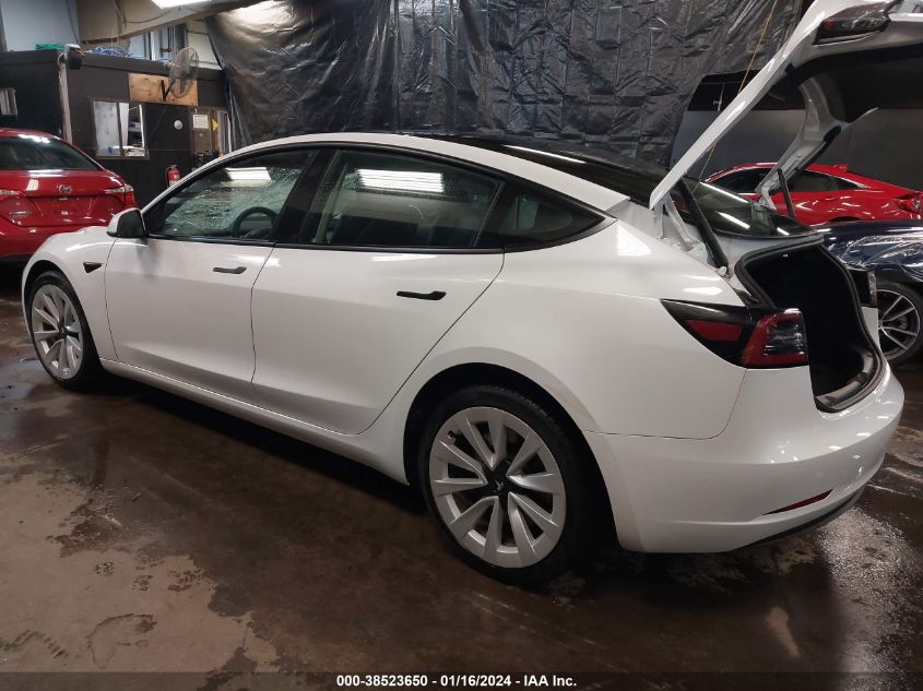 2021 TESLA MODEL 3 STANDARD RANGE PLUS REAR-WHEEL DRIVE - 5YJ3E1EA6MF849174