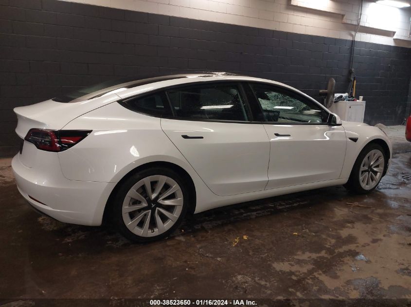 2021 TESLA MODEL 3 STANDARD RANGE PLUS REAR-WHEEL DRIVE - 5YJ3E1EA6MF849174