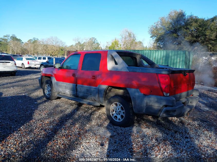 3GNEC13T63G190130 | 2003 CHEVROLET AVALANCHE 1500