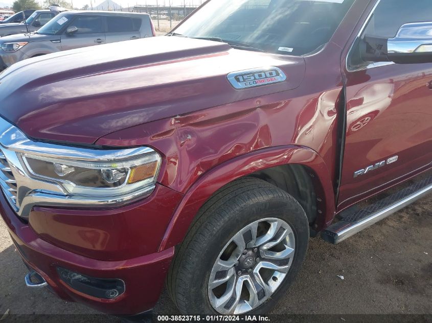 2022 RAM 1500 LIMITED LONGHORN  4X4 5'7 BOX - 1C6SRFKM8NN297330