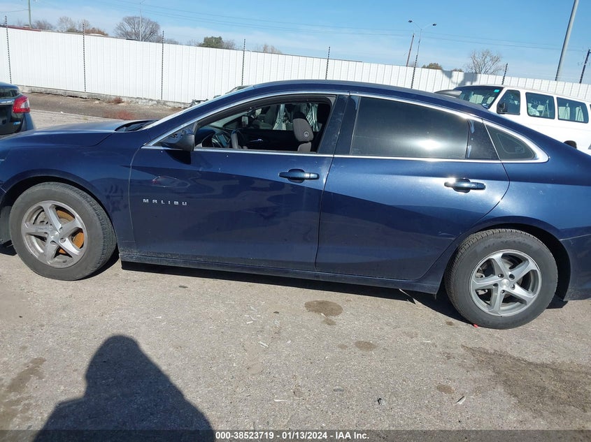 VIN 1G1ZB5ST5JF150263 2018 CHEVROLET MALIBU 1LS