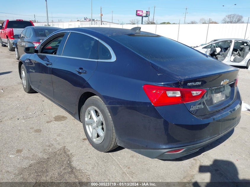 VIN 1G1ZB5ST5JF150263 2018 CHEVROLET MALIBU 1LS