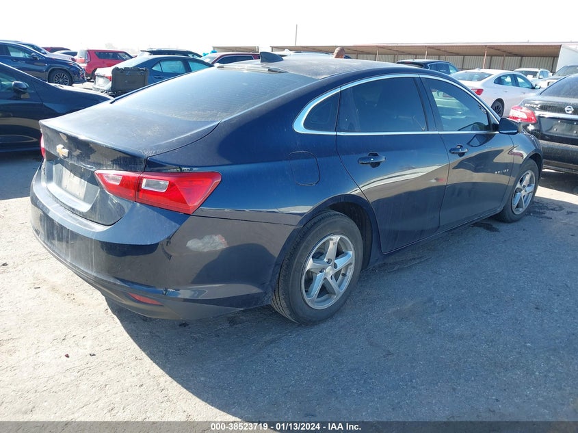 VIN 1G1ZB5ST5JF150263 2018 CHEVROLET MALIBU 1LS