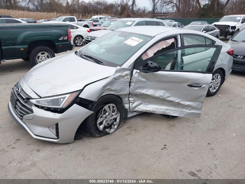 2019 HYUNDAI ELANTRA SE - 5NPD74LF4KH486886