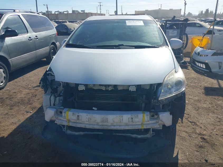 2014 TOYOTA PRIUS THREE - JTDKN3DU5E0385023