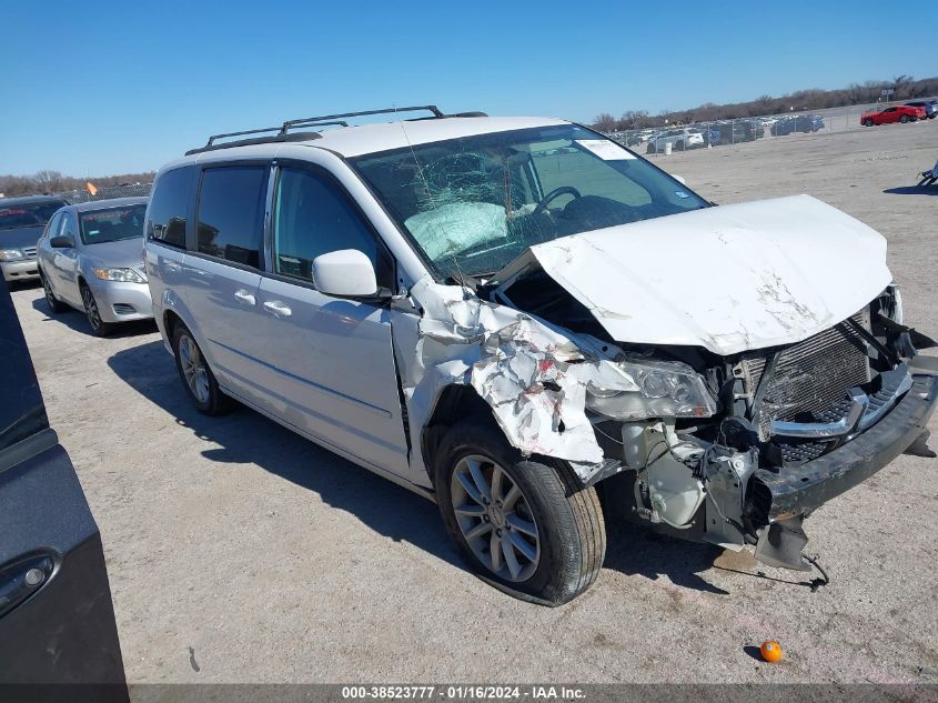 2016 DODGE GRAND CARAVAN SXT - 2C4RDGCGXGR34331