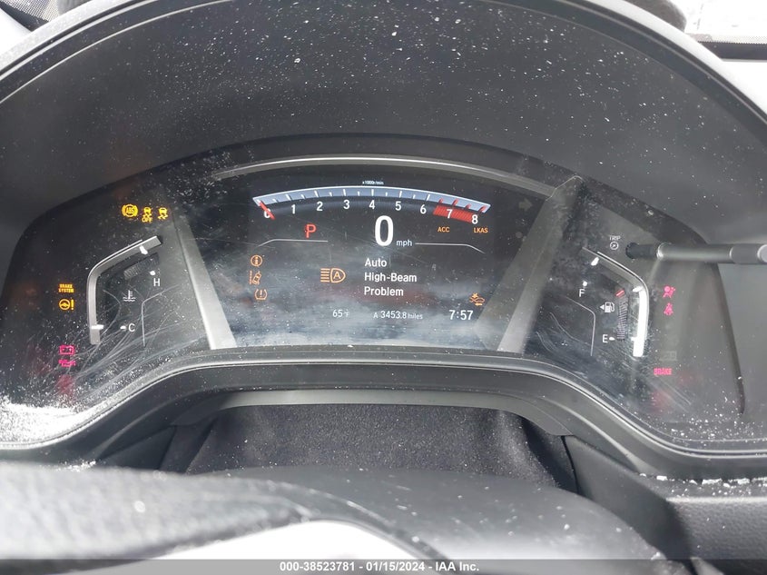 VIN 7FARW1H71NE001829 2022 HONDA CR-V SE
