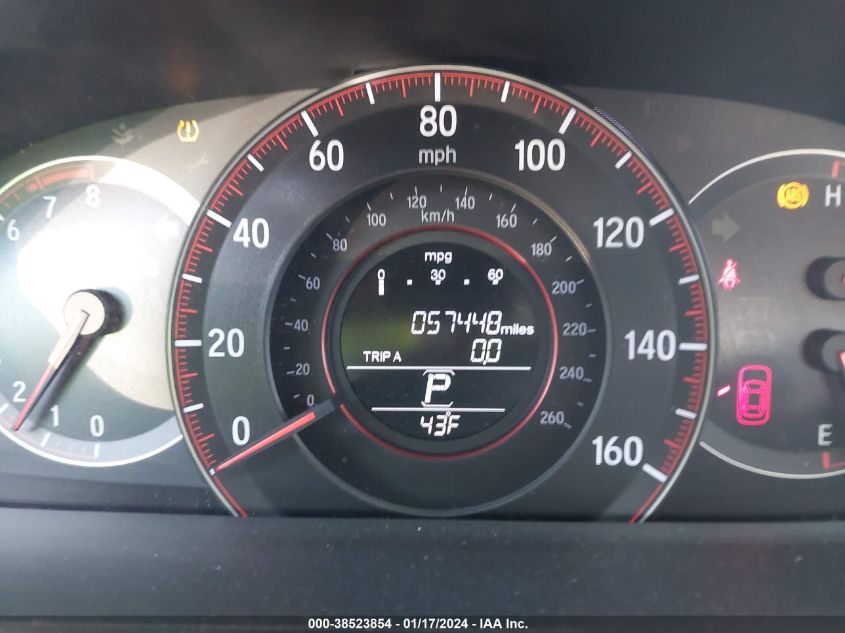 2017 HONDA ACCORD SPORT - 1HGCR2F56HA165236