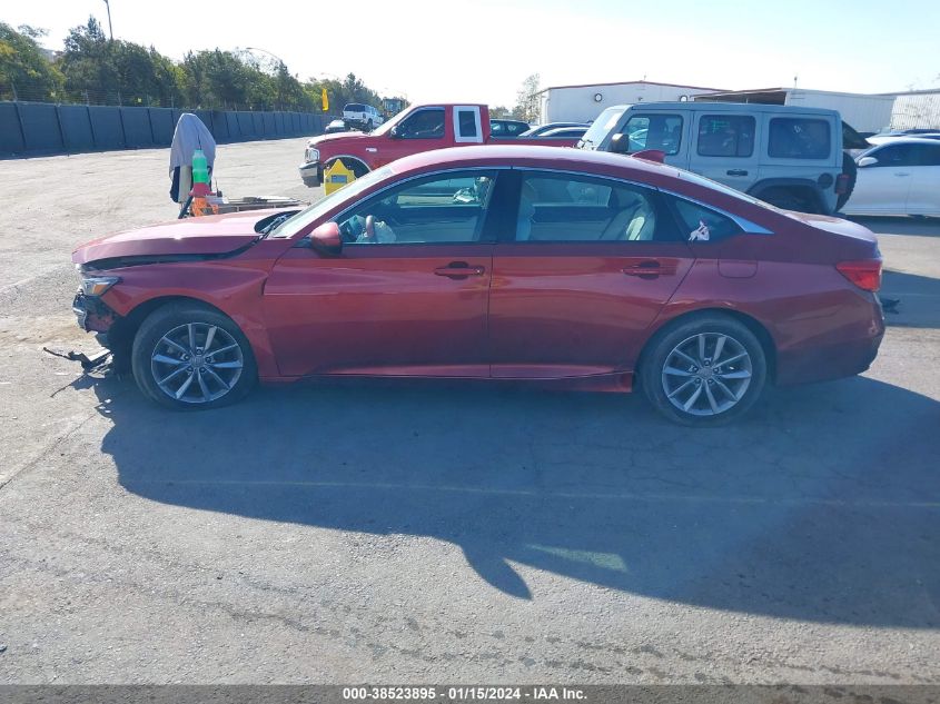 2021 HONDA ACCORD LX - 1HGCV1F15MA103548