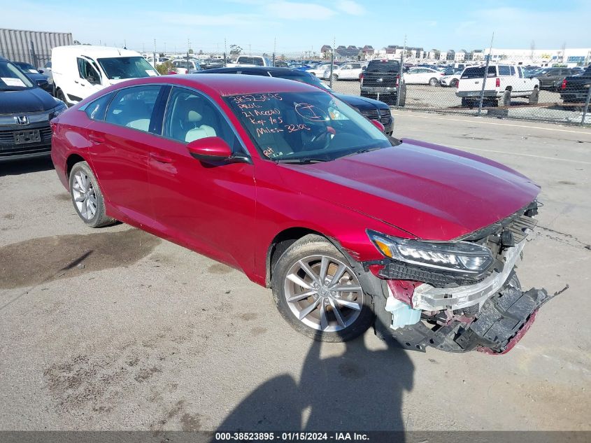 2021 HONDA ACCORD LX - 1HGCV1F15MA103548