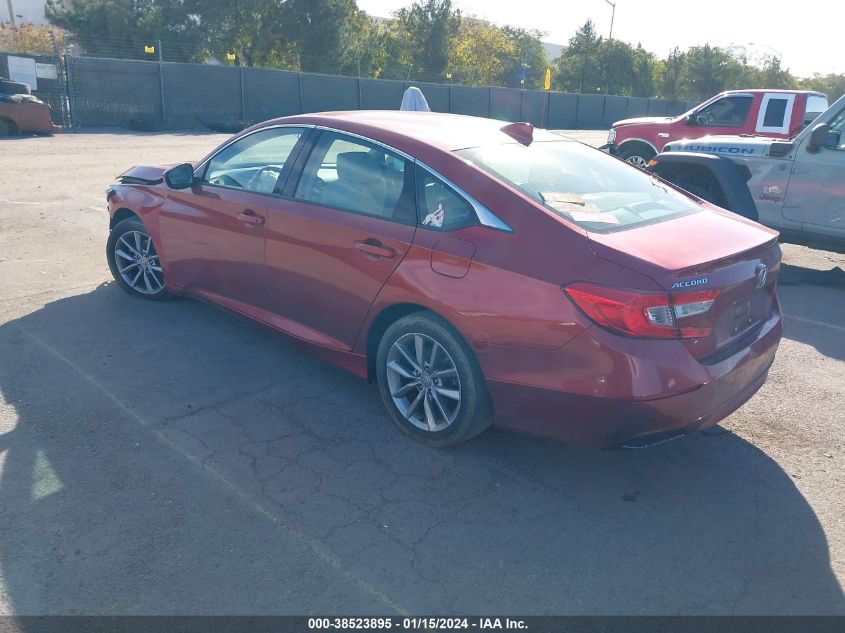 2021 HONDA ACCORD LX - 1HGCV1F15MA103548