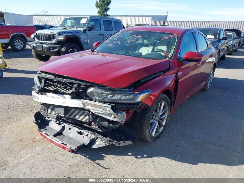 2021 HONDA ACCORD LX - 1HGCV1F15MA103548