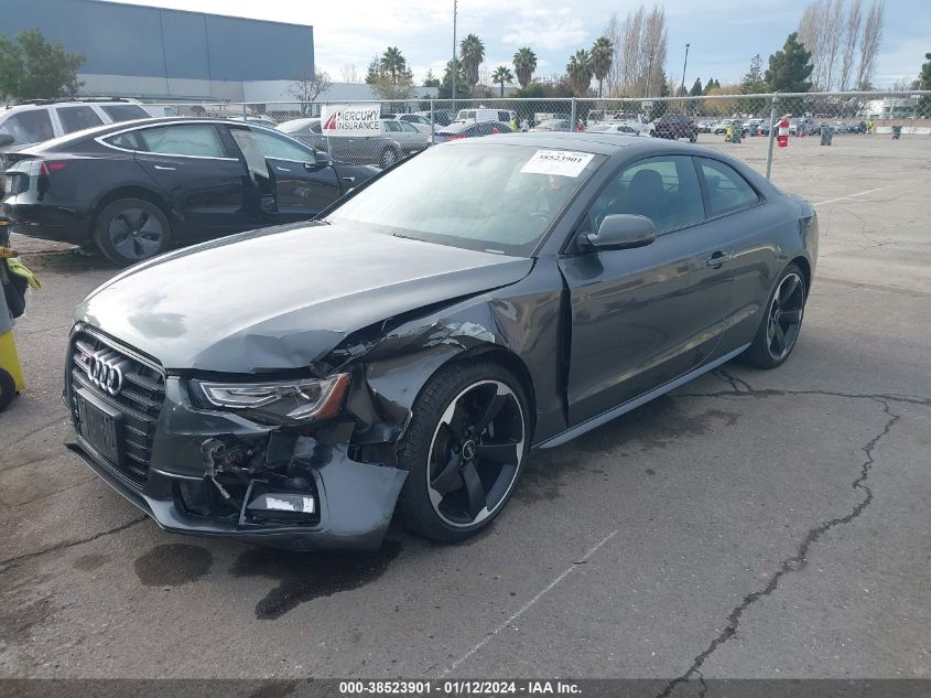 2015 AUDI S5 3.0T PREMIUM PLUS - WAUCGAFR3FA046118