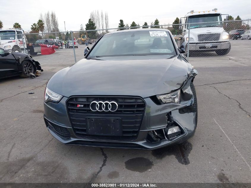 2015 AUDI S5 3.0T PREMIUM PLUS - WAUCGAFR3FA046118