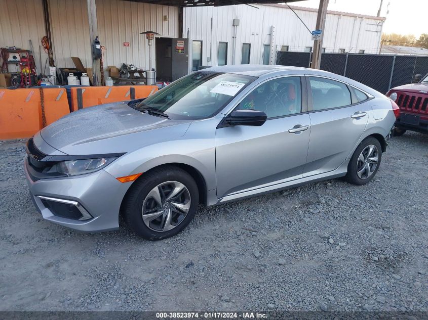 2020 HONDA CIVIC LX - 2HGFC2F66LH582812