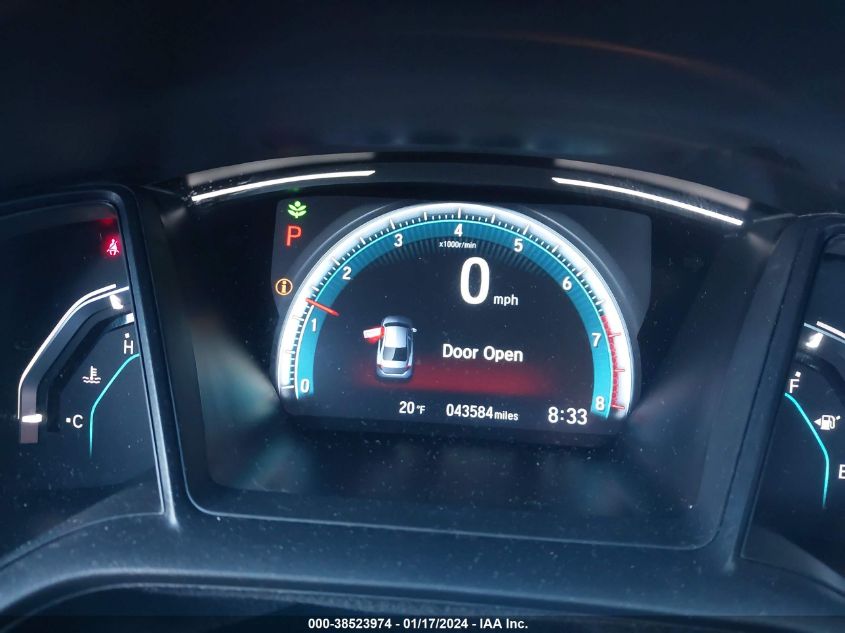 2020 HONDA CIVIC LX - 2HGFC2F66LH582812